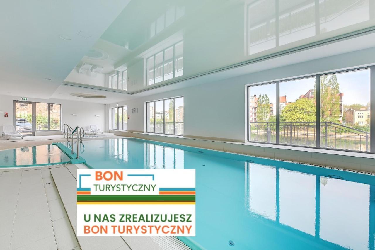 Apartments Waterlane Island Pool & Gym Spa Гданськ Екстер'єр фото
