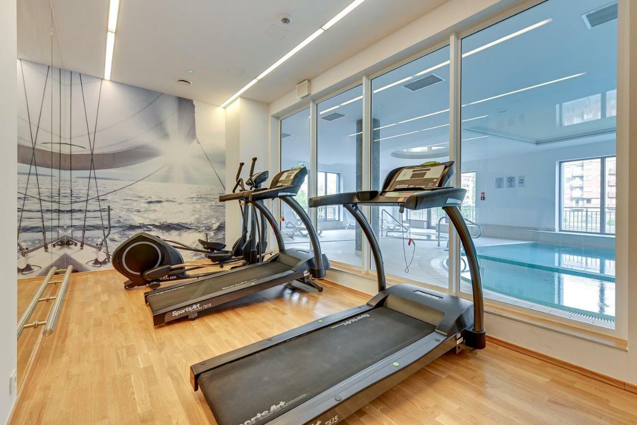 Apartments Waterlane Island Pool & Gym Spa Гданськ Екстер'єр фото